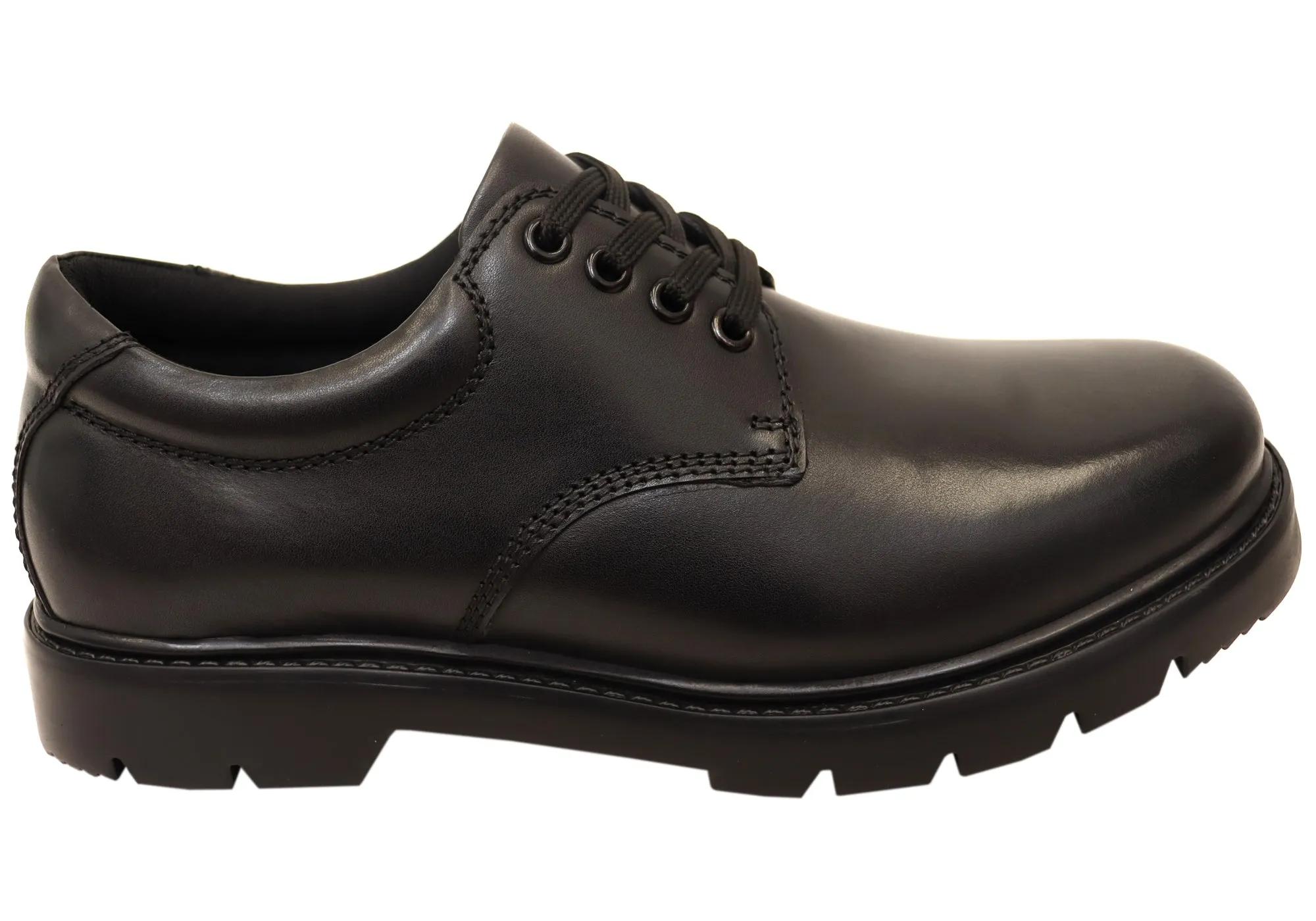 Florsheim Mens Patrol EE Extra Wide Leather Lace Up Comfortable Shoes Fairy Step