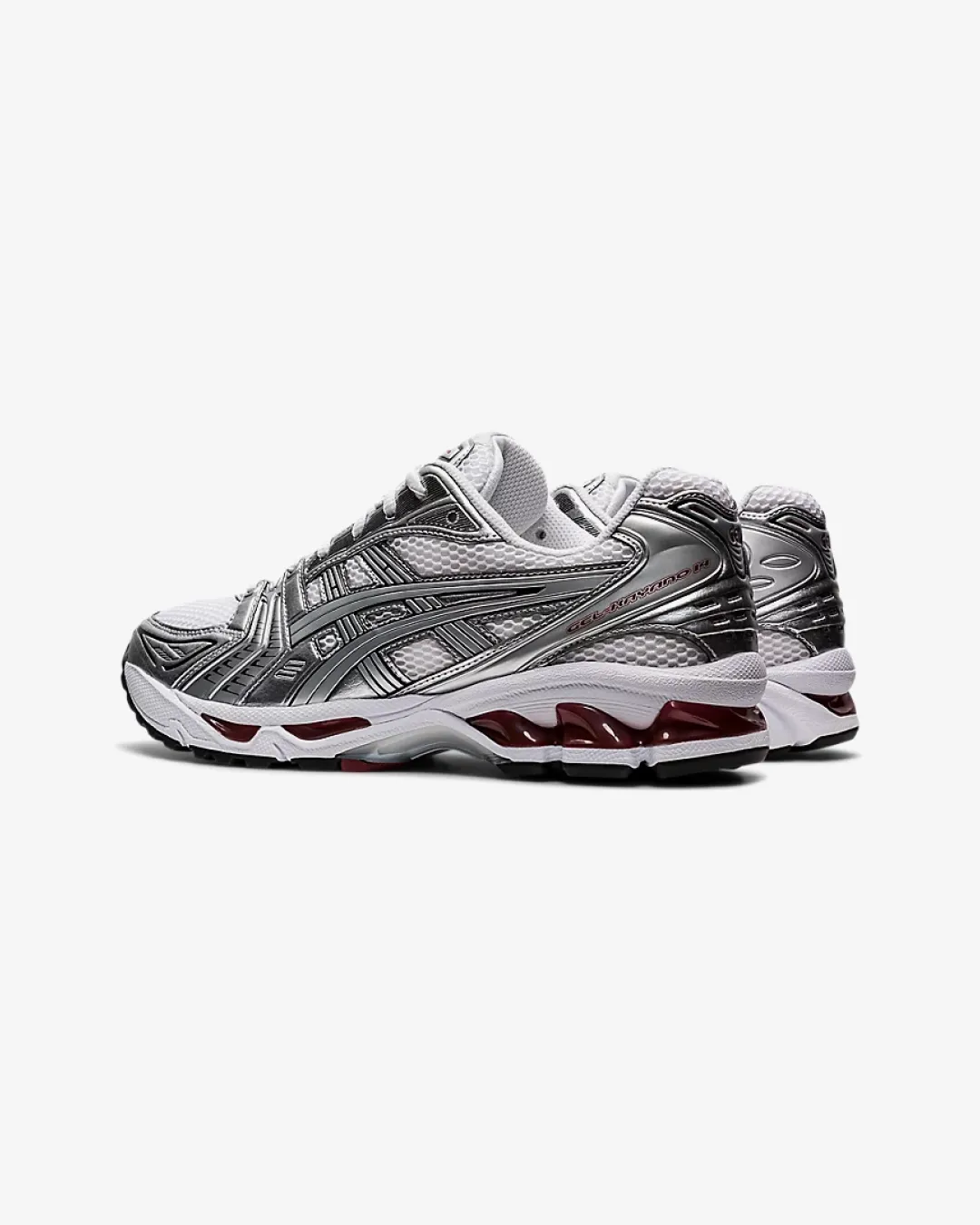 Synthetic Dream Walk ASICS Gel-Kayano 14 ??White/Pure Silver/Red??