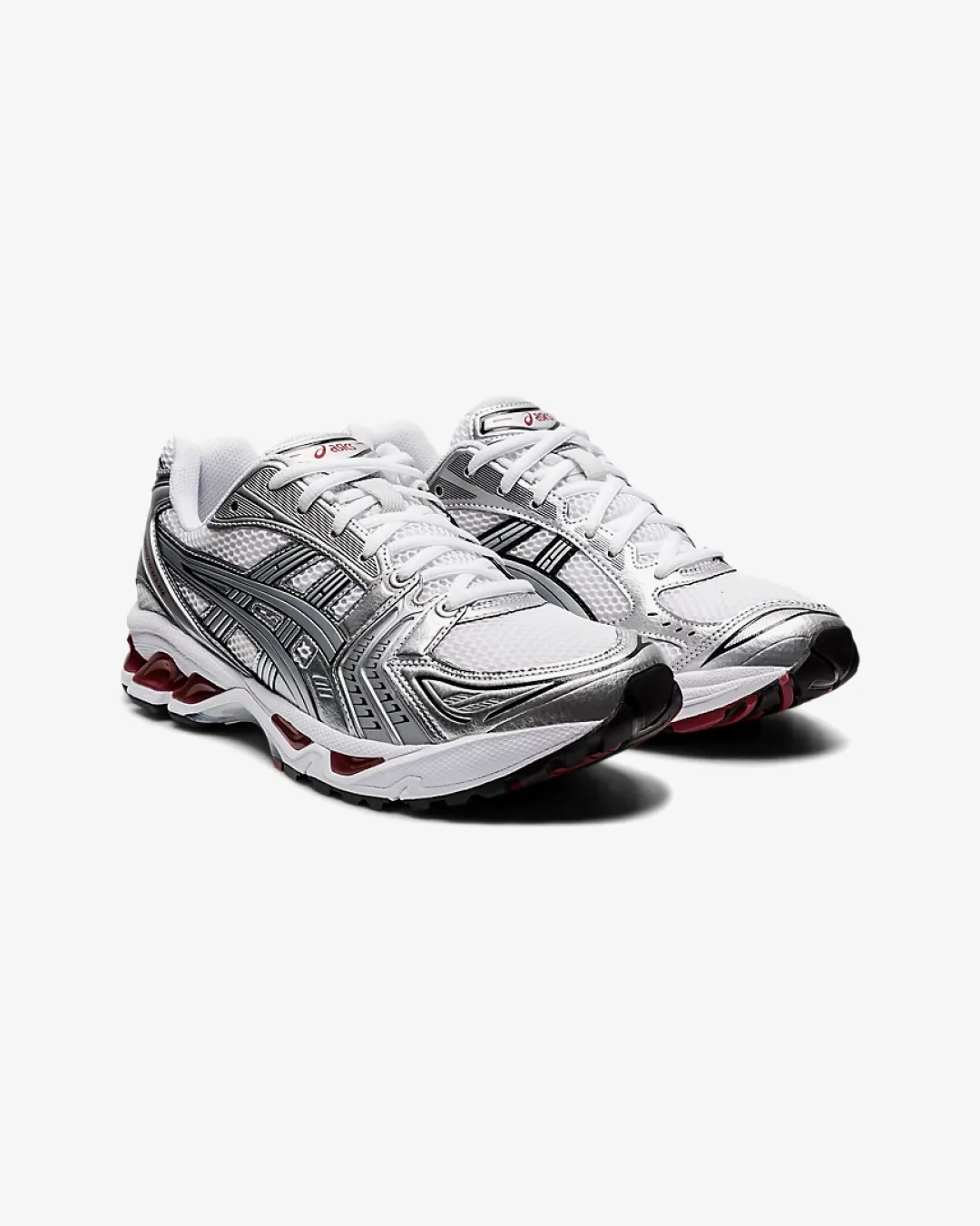 ASICS Gel-Kayano 14 ??White/Pure Silver/Red?? Street Ball