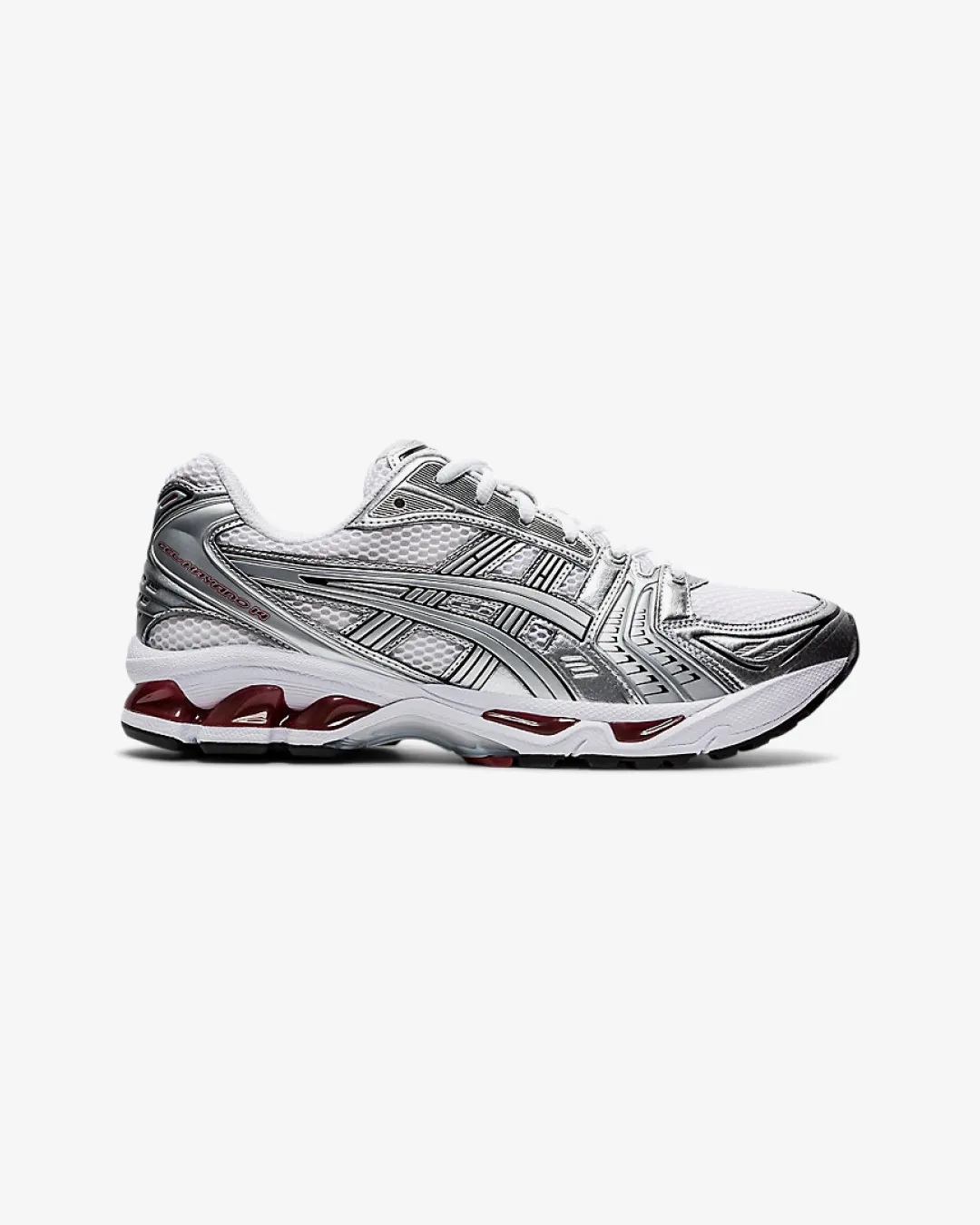 ASICS Gel-Kayano 14 ??White/Pure Silver/Red?? Joint Care