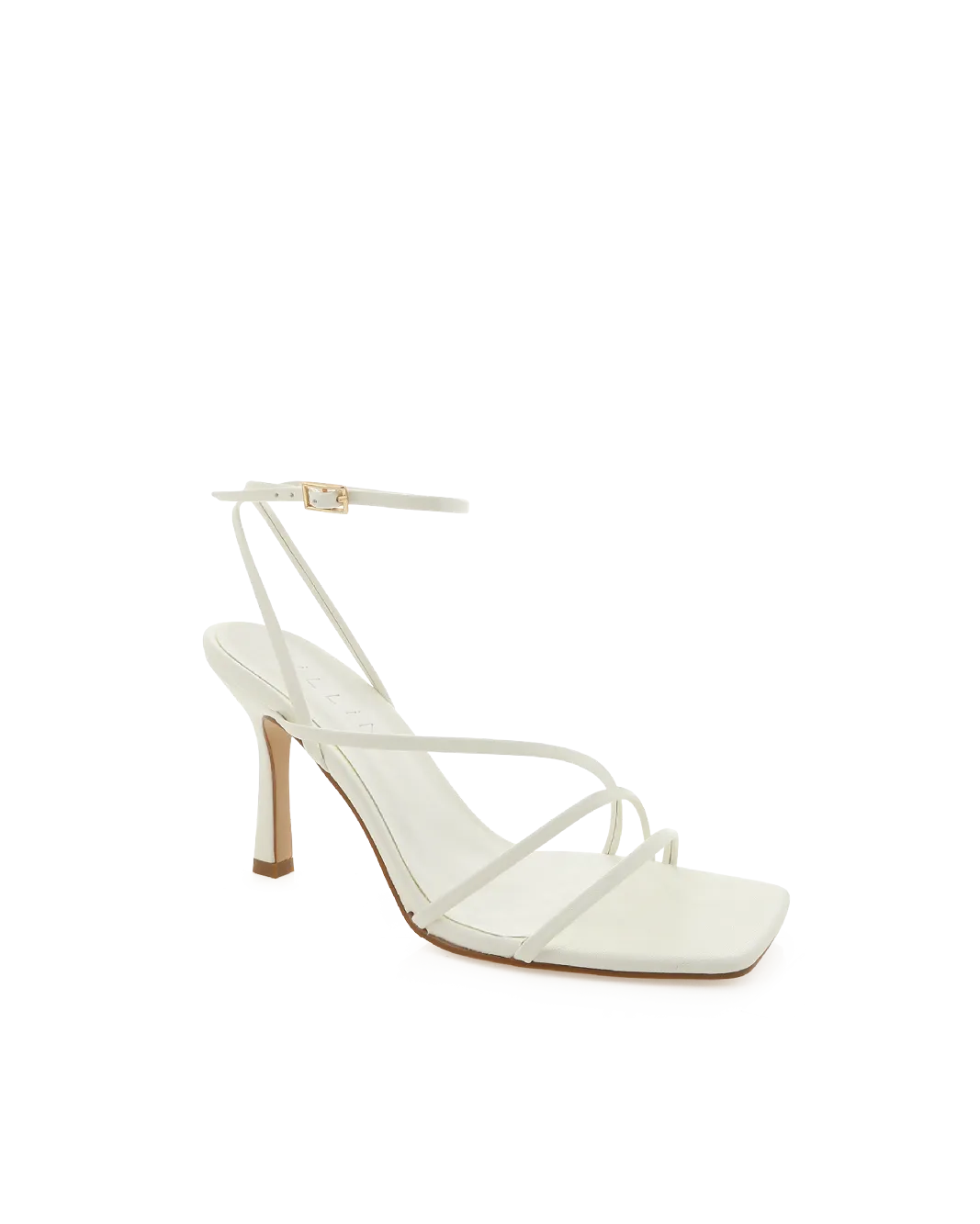 SYLVIA - WHITE Comfortable Stiletto Sandals