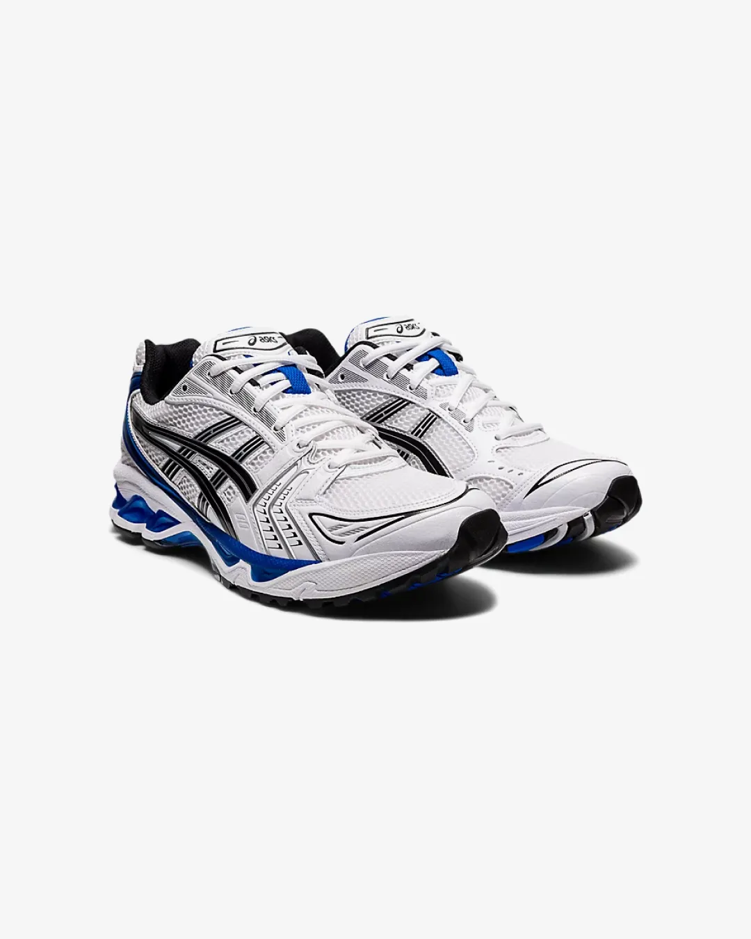 seamless upper shoes ASICS Gel-Kayano 14 White Tuna Blue