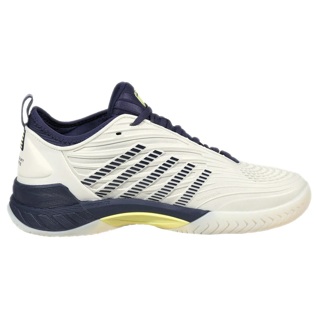 K-Swiss Men's Hypercourt Supreme 2 - Naval Academy/Blanc De Blanc Tailored lining