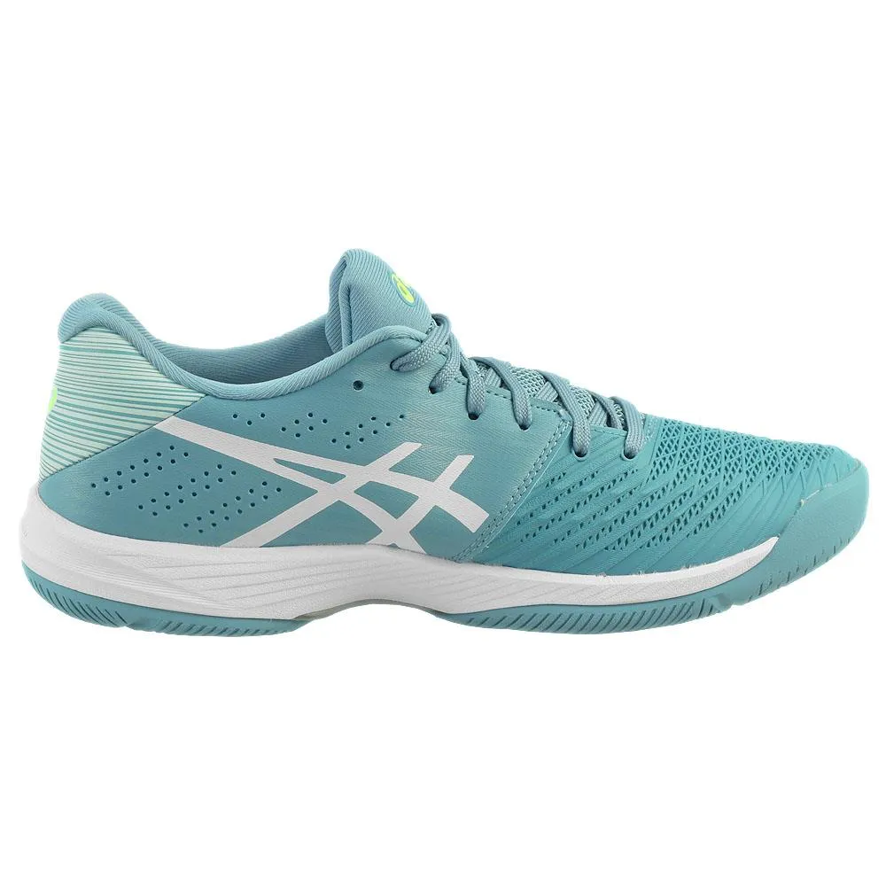 Fashion-forward materials Asics Women's Solution Swift FF - Gris Blue/White