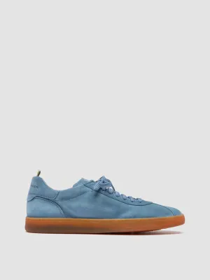 High Support Elegant flair HALO 001 - Blue Suede Sneakers