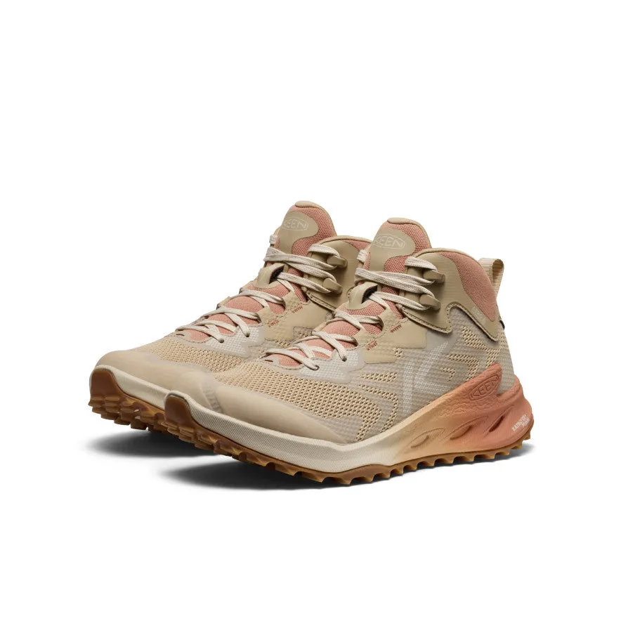 High-End Craftsmanship Women's Zionic NXT Waterproof Hiking Boot  |  Safari/Cork