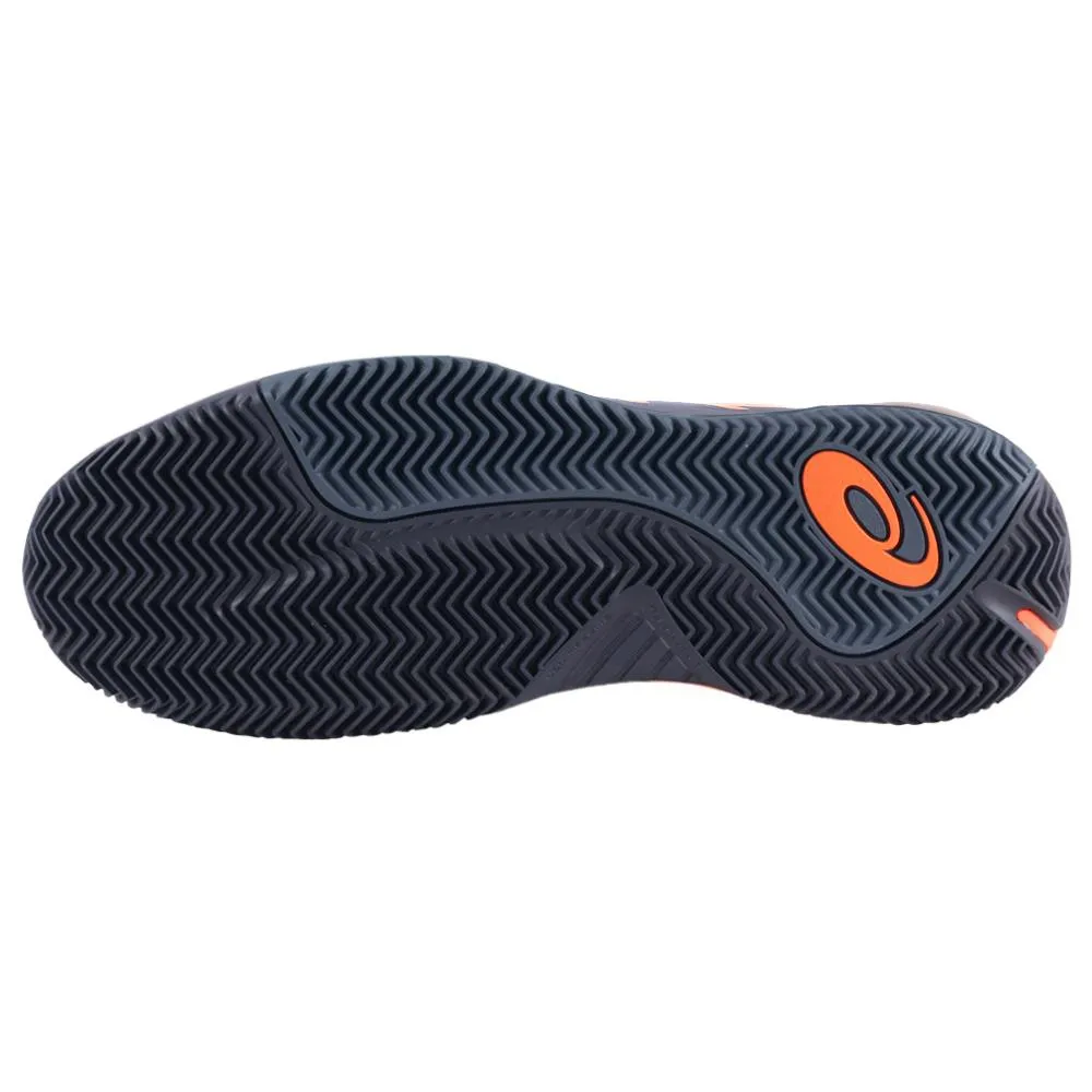 Smart stability Asics Men's Gel-Resolution X - Clay - Greyish Purple/Nova Orange
