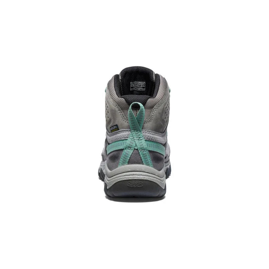 Resistant Boots Comfort Fit Women's Targhee IV Waterproof Hiking Boot  |  Alloy/Granite Green