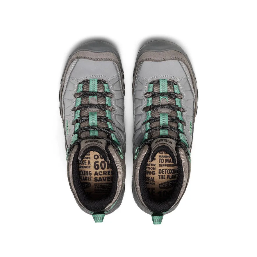Comfort Hiking Women's Targhee IV Waterproof Hiking Boot  |  Alloy/Granite Green