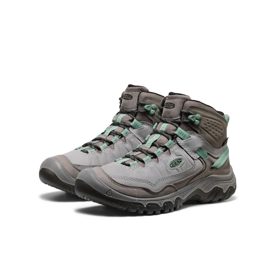 Women's Targhee IV Waterproof Hiking Boot  |  Alloy/Granite Green Ultimate Trek