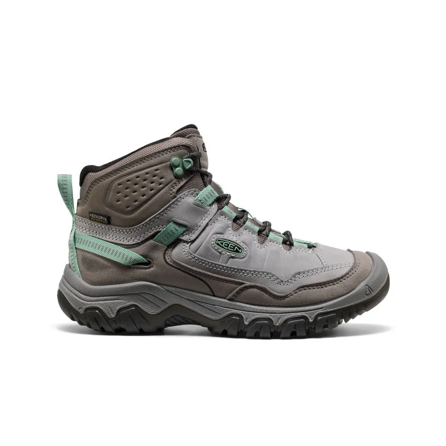 Women's Targhee IV Waterproof Hiking Boot  |  Alloy/Granite Green Comfortable Footbed