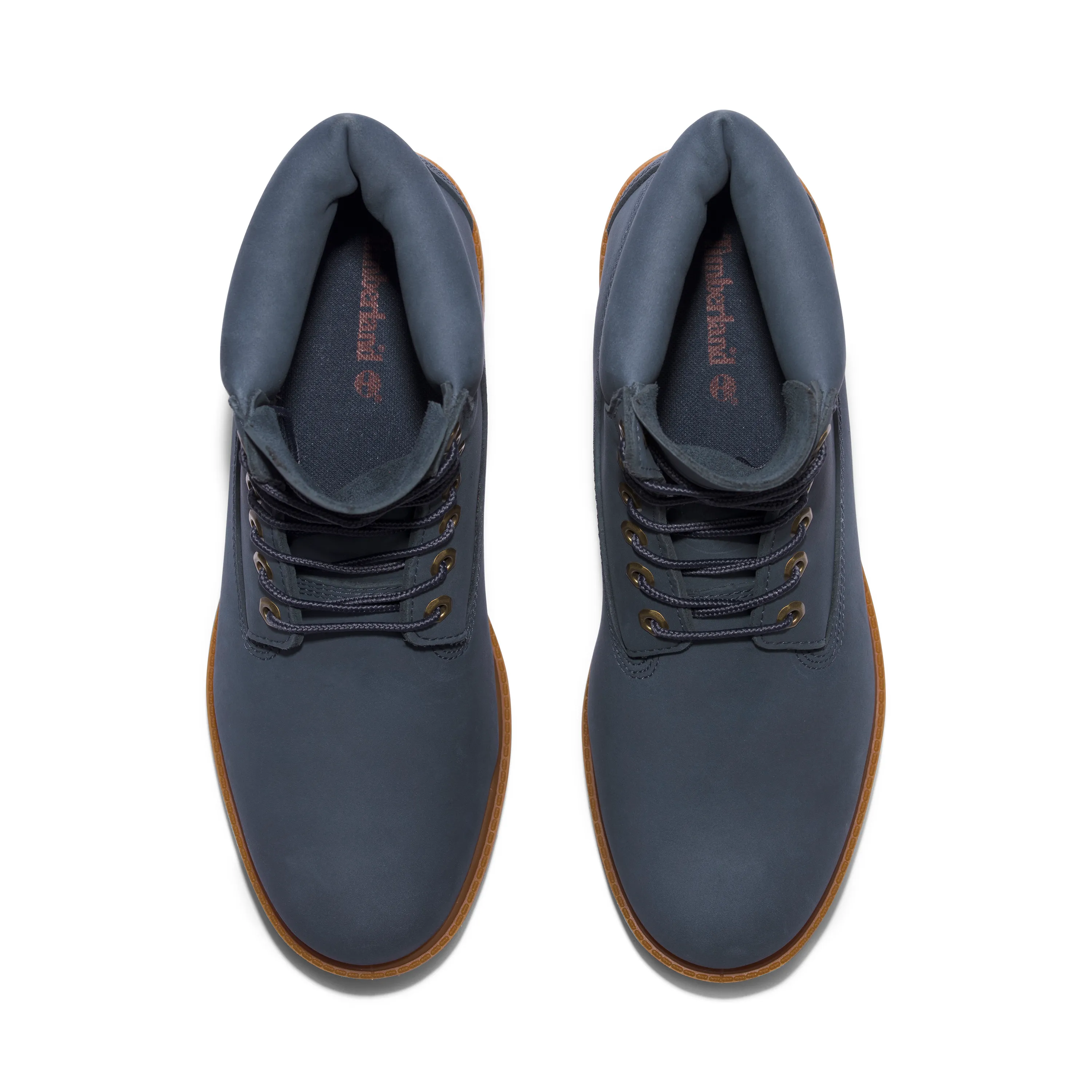 Timberland - Men - 6" Premium - Navy Smooth Soles