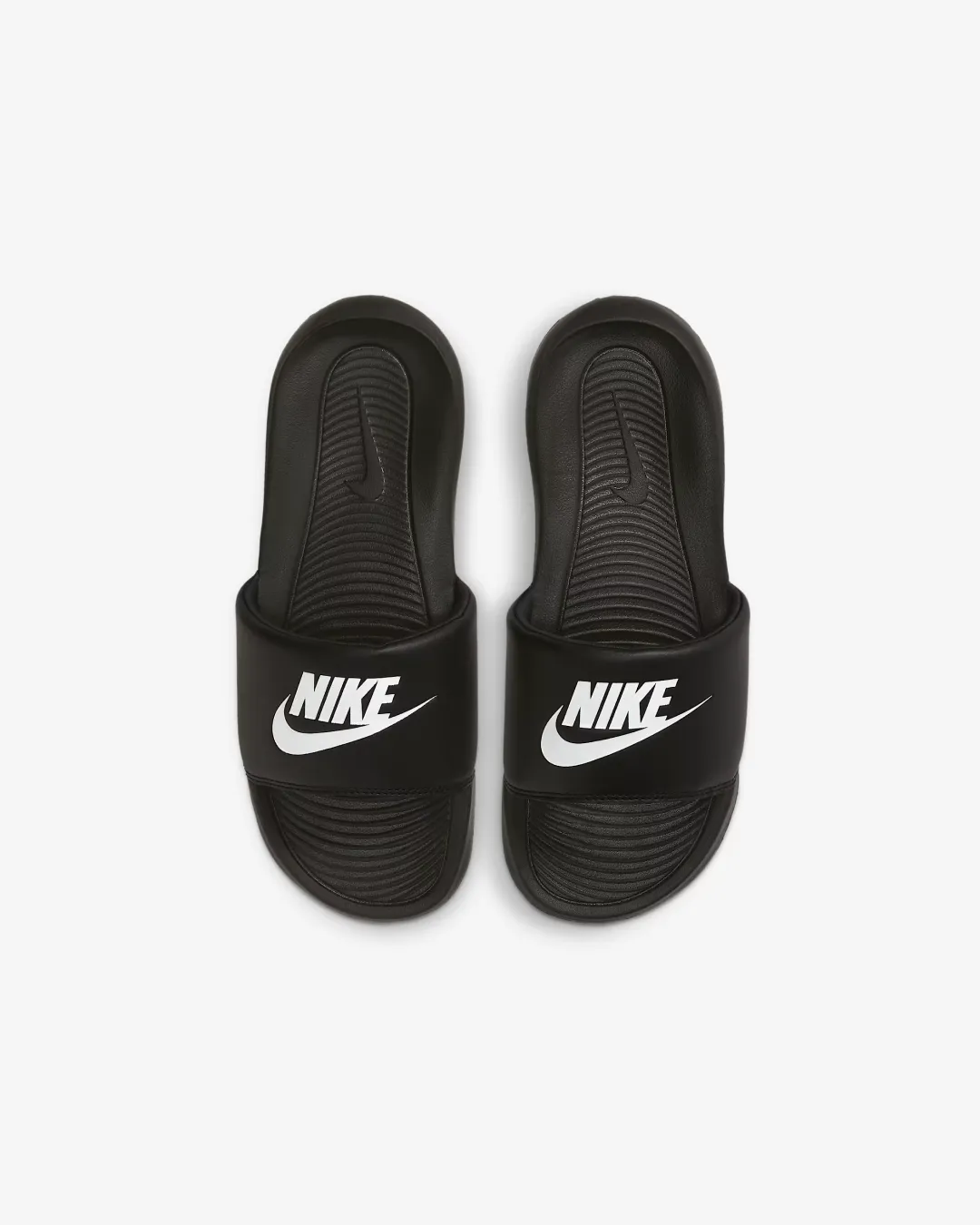 scratch - resistant - finish shoes marathoning shoes Nike Victori One 'Black' Slide