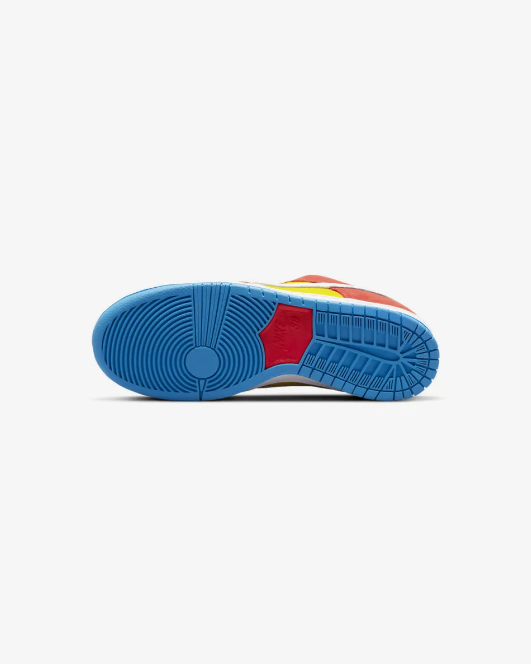 running with a lugged outsole adult shoe aesthetics Nike SB Dunk Low ??Bart Simpson??