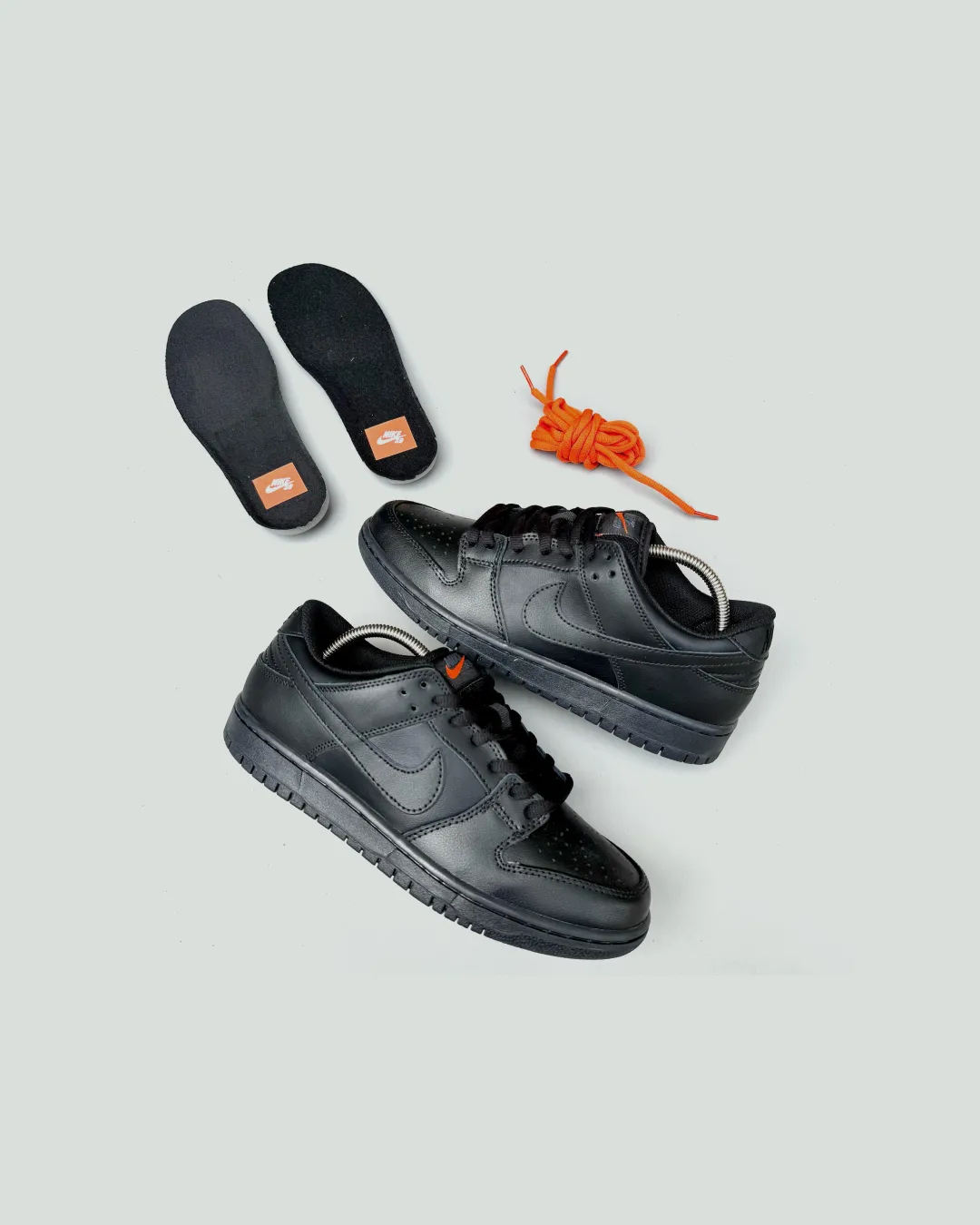 running for cardiovascular health Reflective elements Nike SB Dunk Low Pro ISO ??Orange Label - Triple Black??