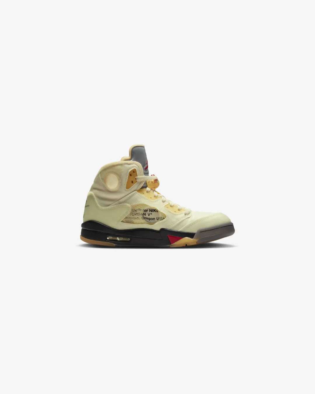 chunky shoes Cutting - edge Air Jordan 5 Retro Off-White Sail Sneakers