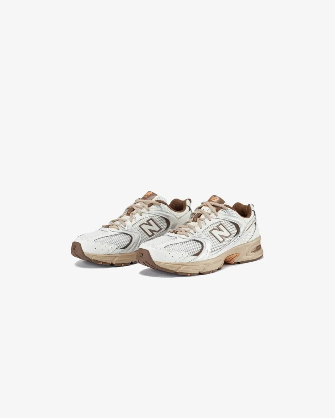 New Balance 530 Niko and Off White Brown Sneakers weight - training