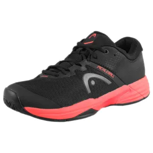 Head Women's Revolt EVO 2.0 - Pickleball - Black/Fiery Coral Quick Flow Distinctive materials