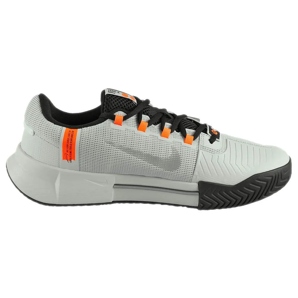 Nike Men's Air Zoom GP Challenge 1 - Premium - Pure Platinum/Multi Move Smooth Luxe support