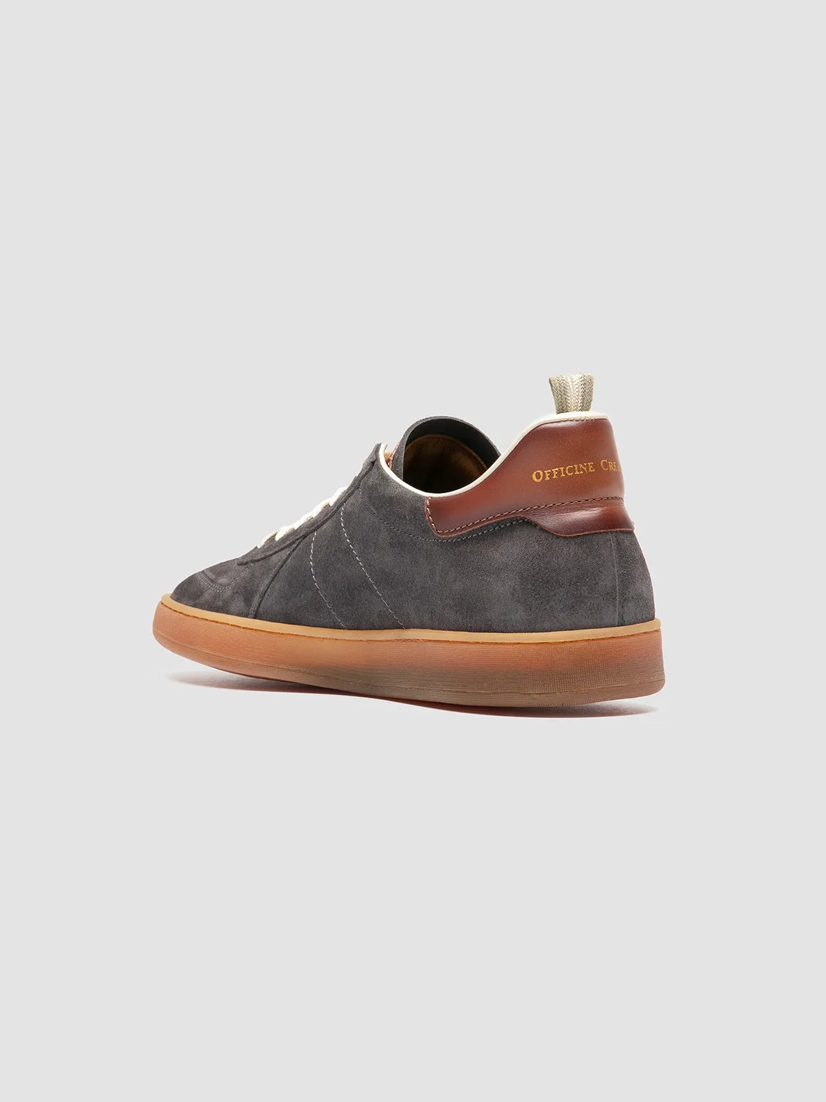 Impact Control Dynamic chic MILITIA 002 - Grey Suede and Leather Sneakers