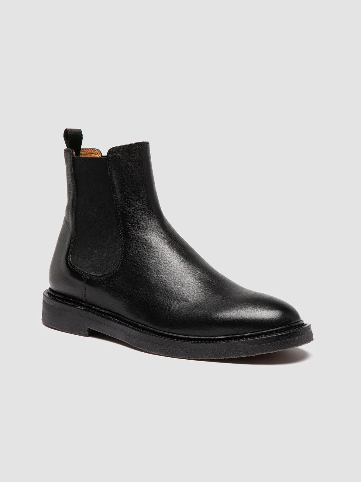 Dynamic Movement Fit Comfort HOPKINS FLEXI 204 - Black Leather Chelsea Boots