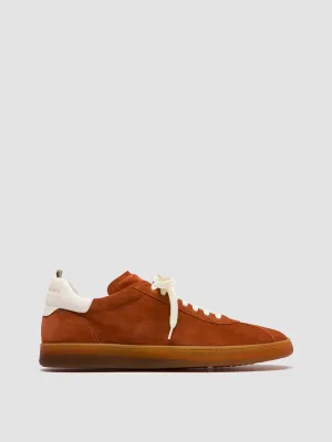 Classy Touch Adaptive Motion HALO 001 - Red Leather and Suede Sneakers