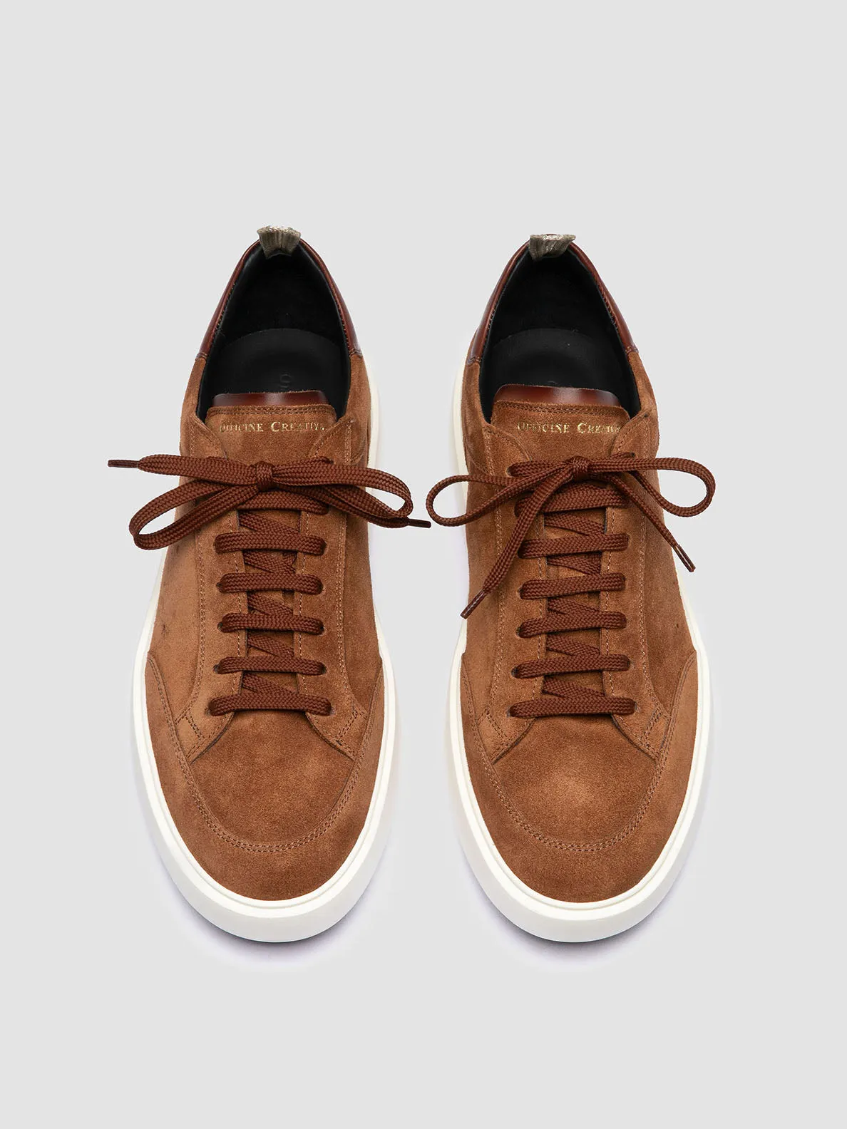 On Demand Comfort SEQUEL 002 - Brown Suede and Leather Sneakers
