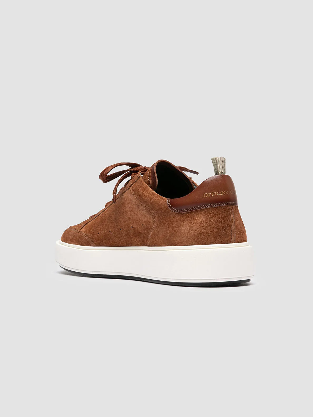 SEQUEL 002 - Brown Suede and Leather Sneakers Fashion Layer Luxurious design