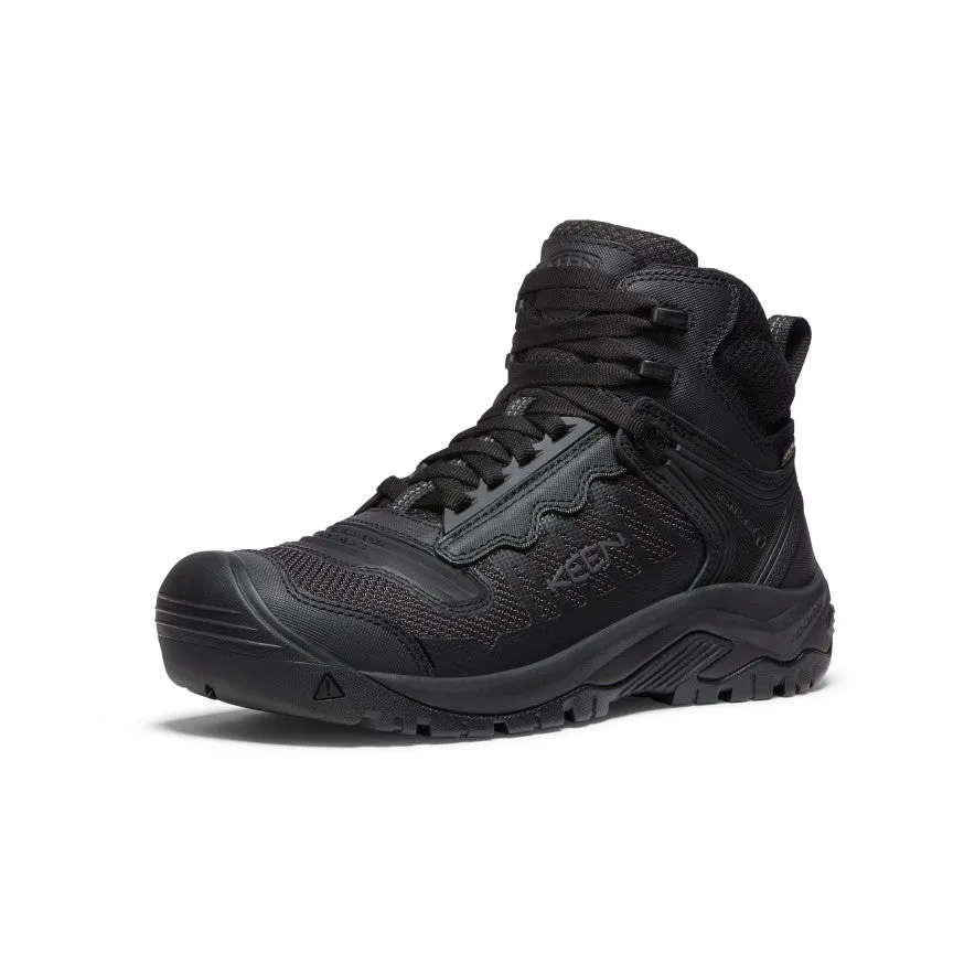 Men's Reno Waterproof Mid (Soft Toe)  |  Black/Black Canyon Hiking