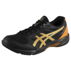 right foot Asics Men's Gel-Rocket 11 - 2E Width - Black/Piedmont Grey