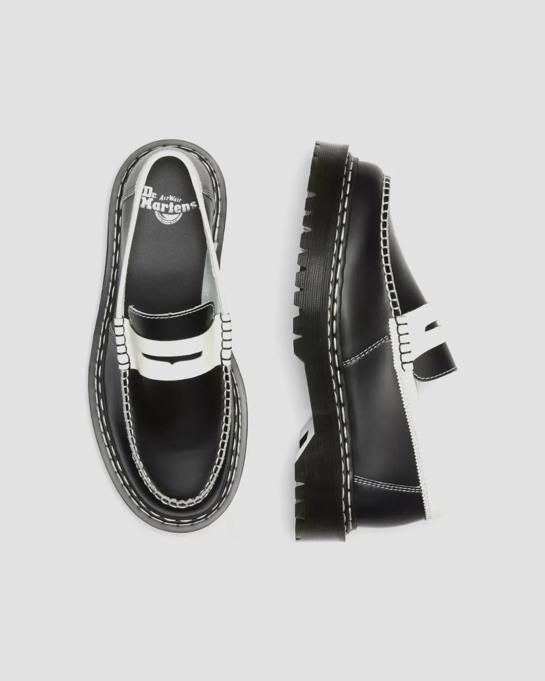 wide - toe box shoes no - carbon - fiber - plate shoes Dr. Martens Penton Bex Contrast Shoe