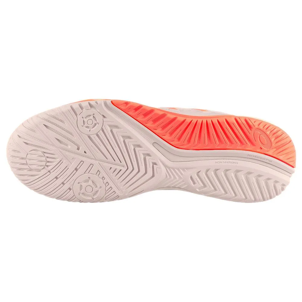 Asics Women's Gel-Resolution 9 - Pearl Pink/Sun Coral Responsive sole
