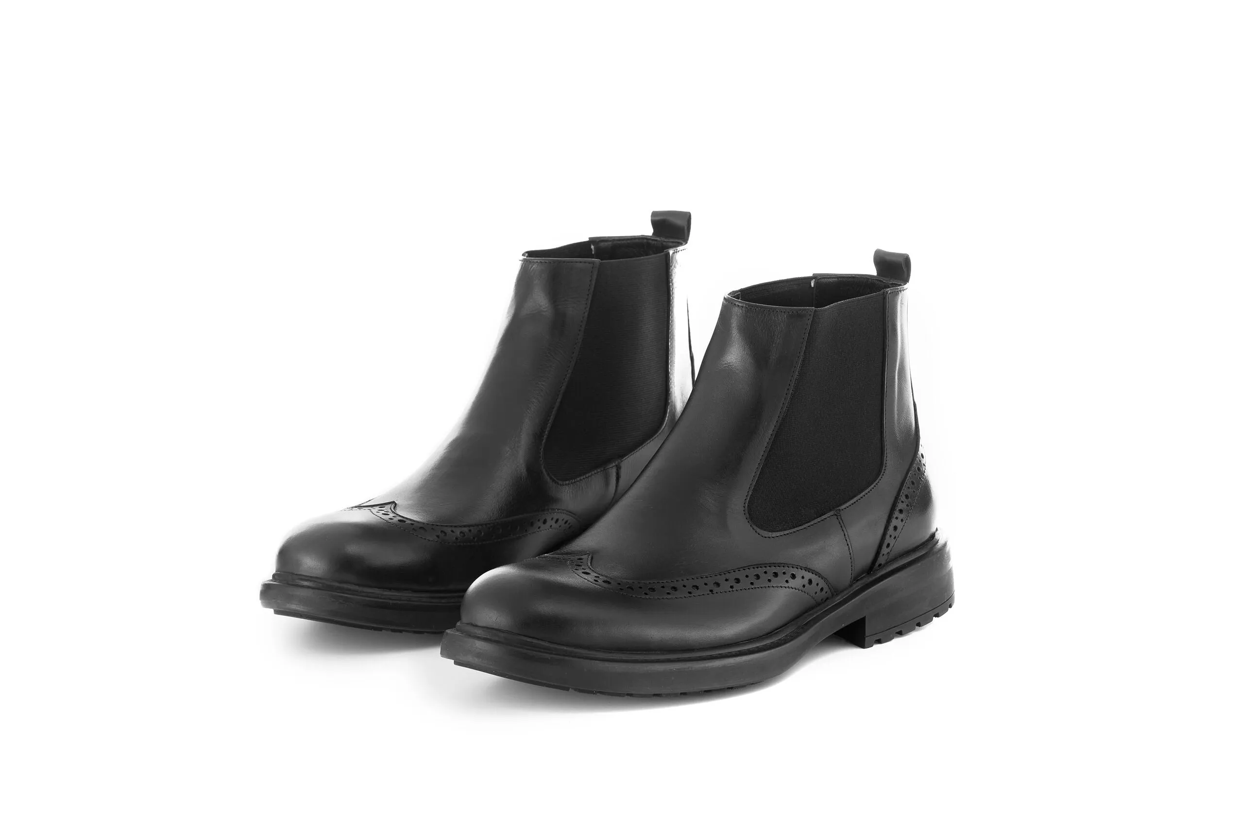English Boots - Leather superb traction sweat - wicking running shoes