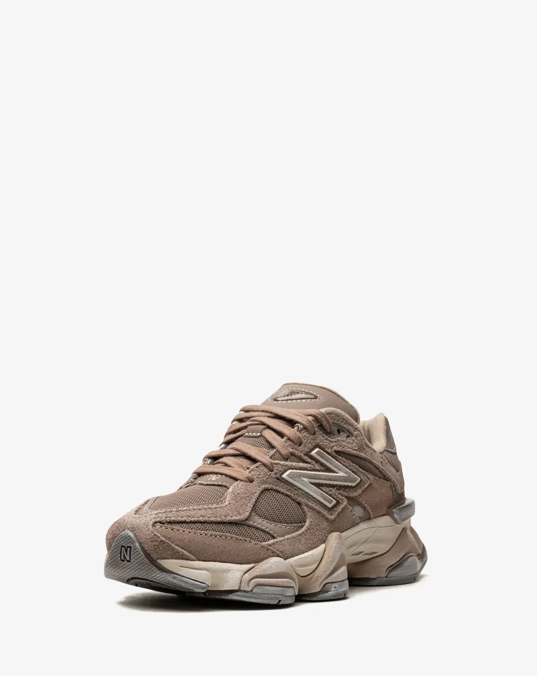 fitness shoe items Maximum Grip New Balance 9060 Mushroom Brown Sneakers