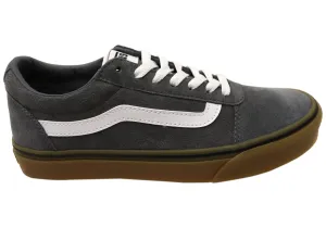 Vans Ward Suede Unisex Comfortable Lace Up Sneakers Stylish Edge