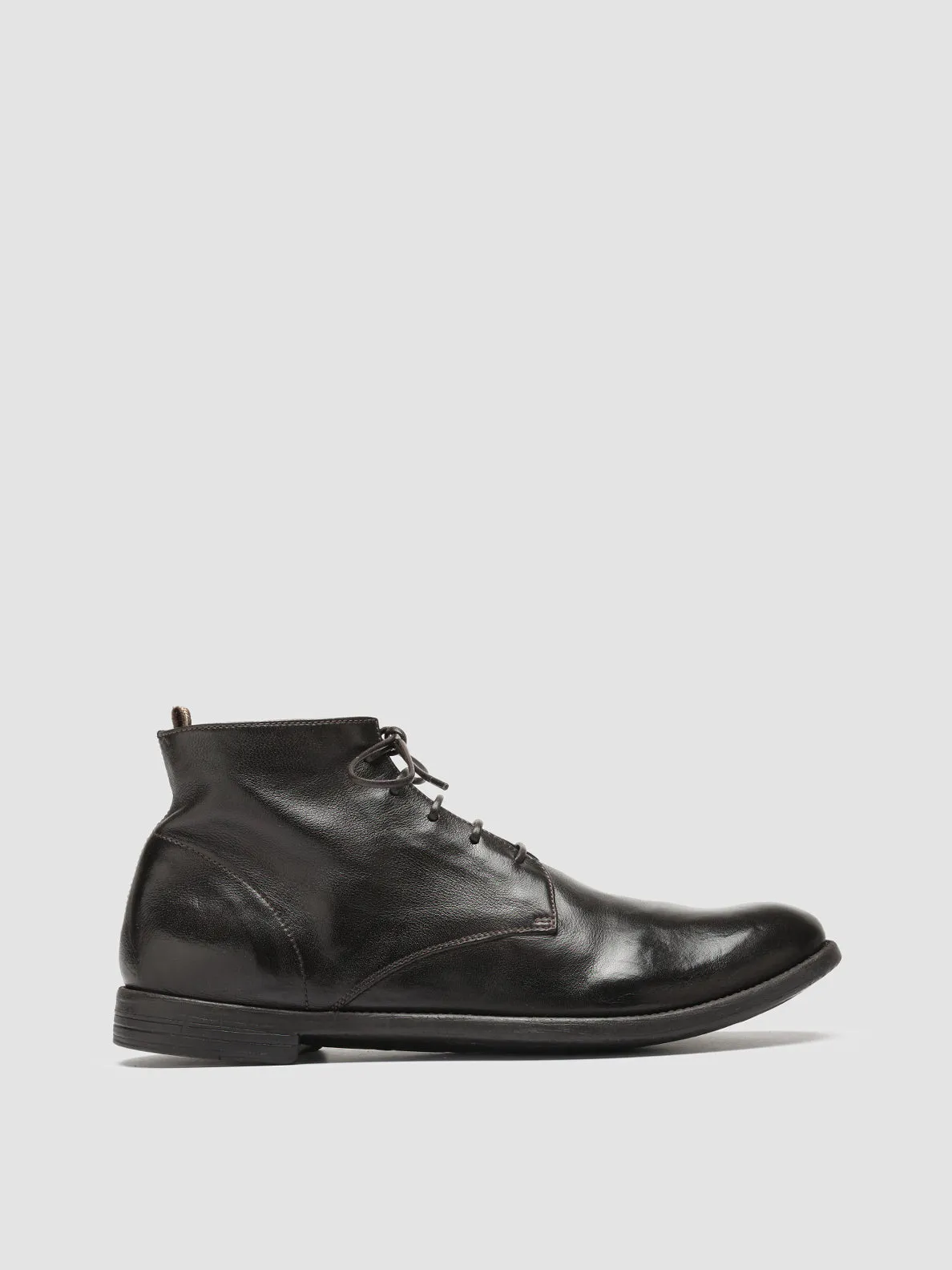 Run Secure ARC 513 - Brown Leather Ankle Boots