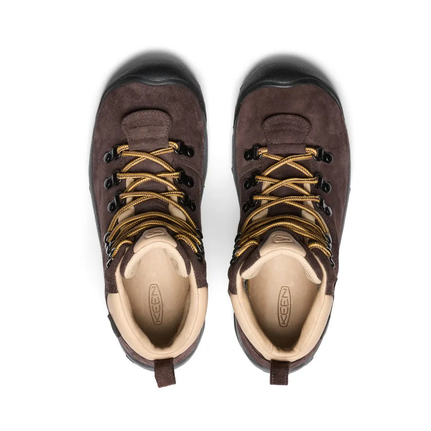 Crisp Look Functional Build Women's Pyrenees Waterproof Hiking Boot x Mountain Research  |  Mountain Research Brown