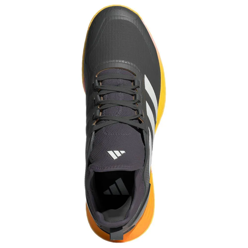 Non-Slip Sole adidas Men's adizero Ubersonic 4.1 - Aurora Black/Zero Metalic
