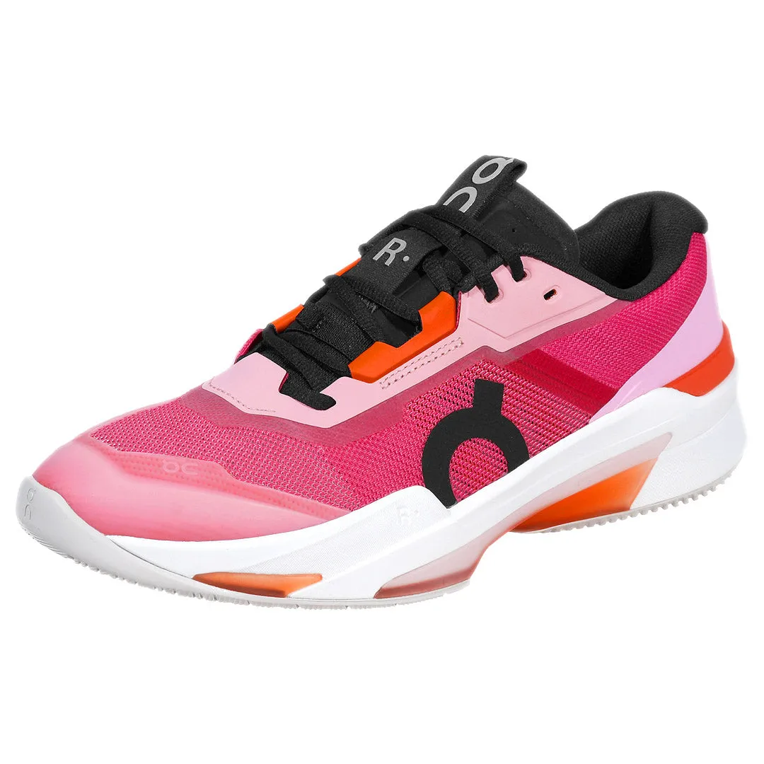 On Men's THE ROGER Pro Fire - Pink/Flame Comfortable Step Sporty Edge