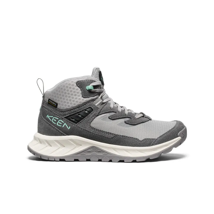 Women's Hightrail Waterproof Hiking Boot  |  Alloy/Lichen Shockproof Flexible Design