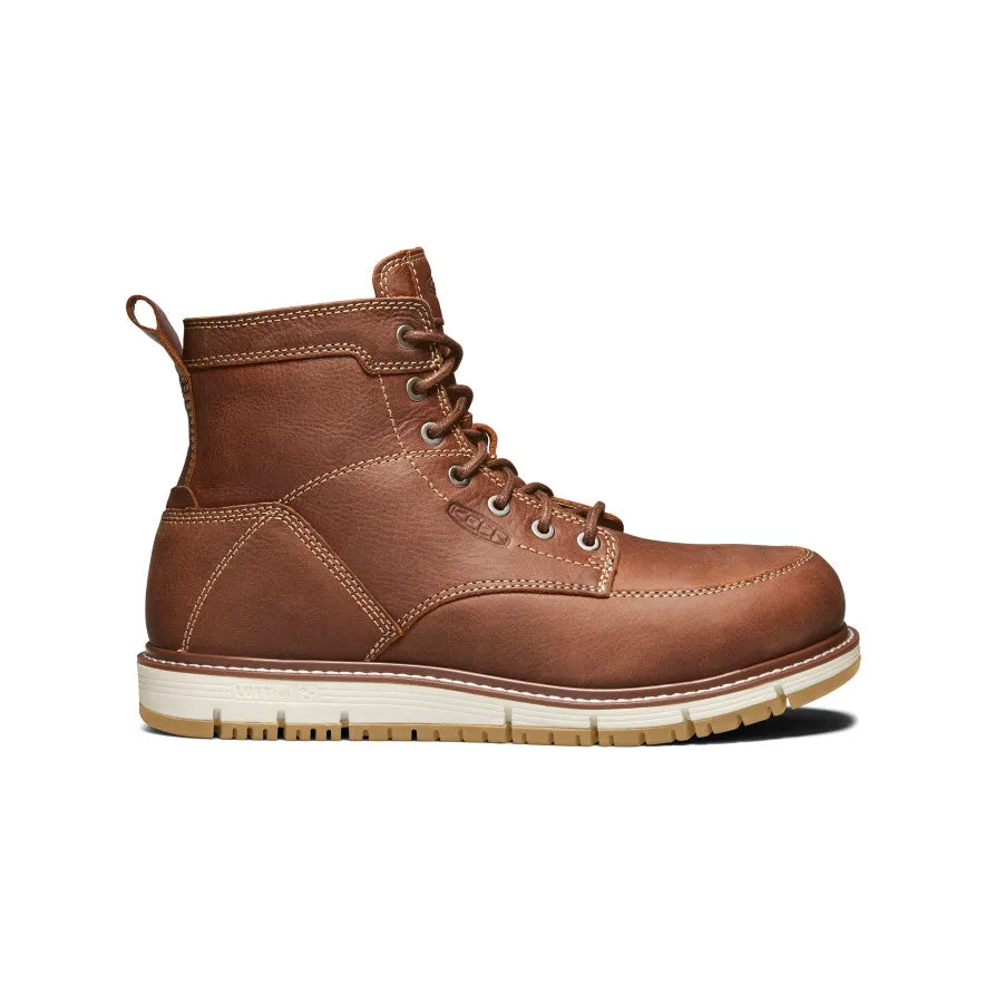 Men's San Jose 6" Boot (Aluminum Toe)  |  Gingerbread/Gum Flexible Movement Comfortable Design