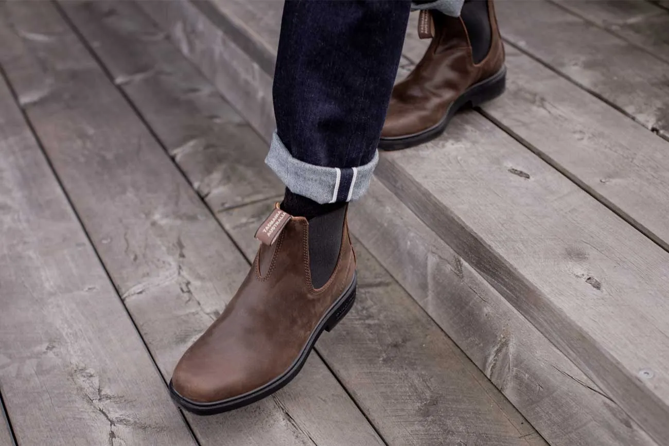 Blundstone #2029 Antique Brown Comfortable Stride Every Condition