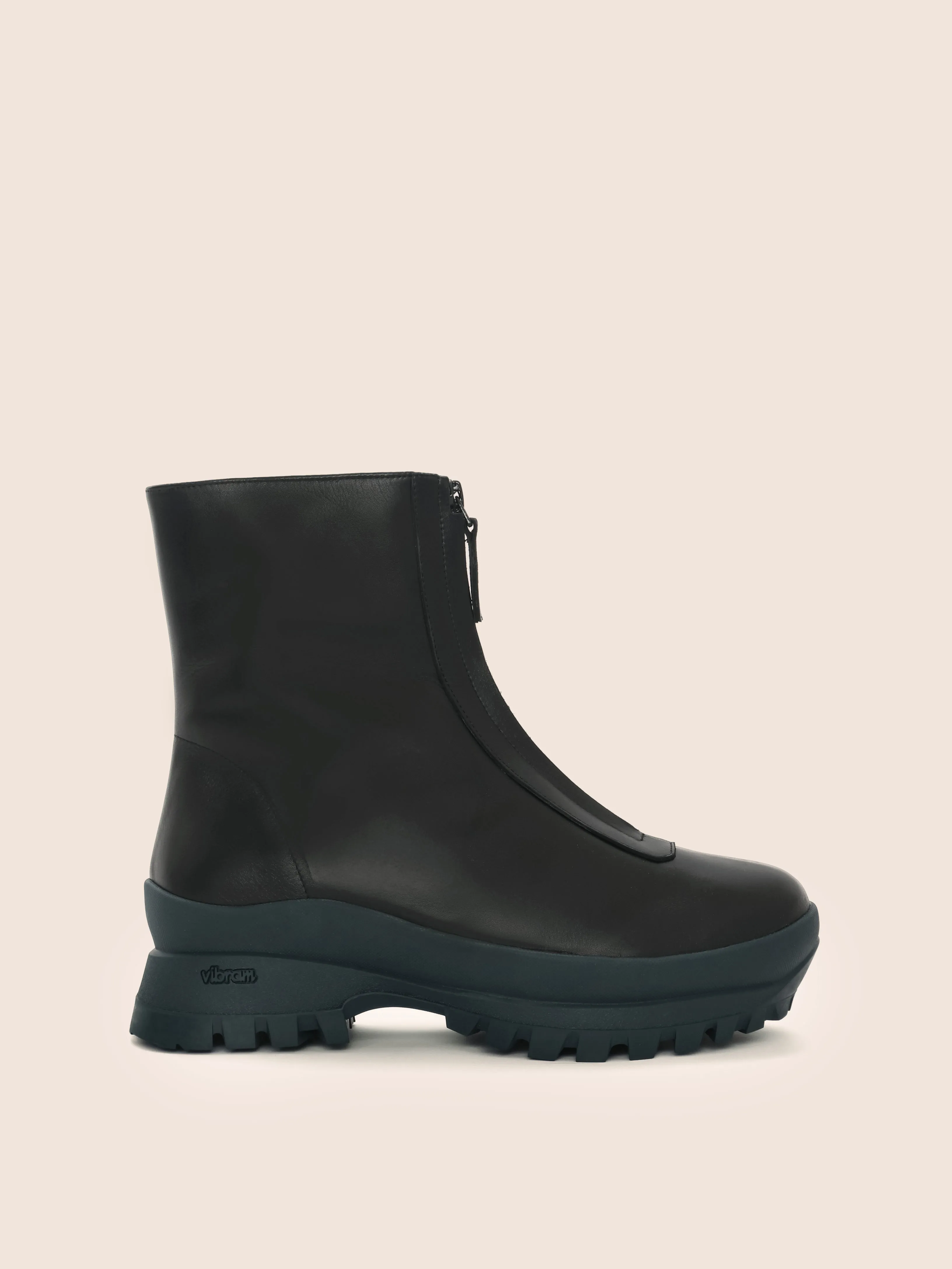 Estrella Combo Navy Lined Boot Crisp Edge Work Function