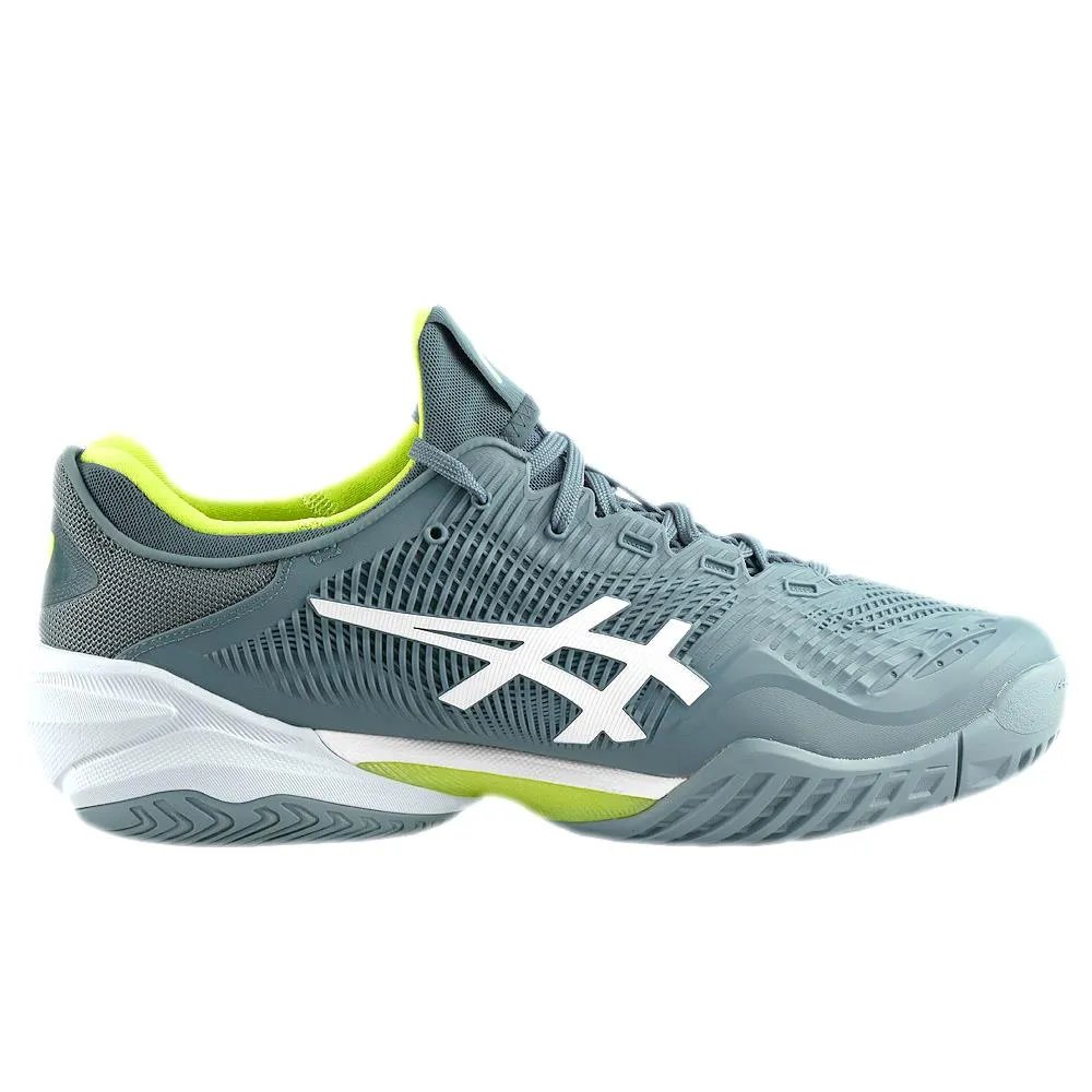 Asics Men's Court FF 3 - Steel Blue/White Long Walk Stylish Support