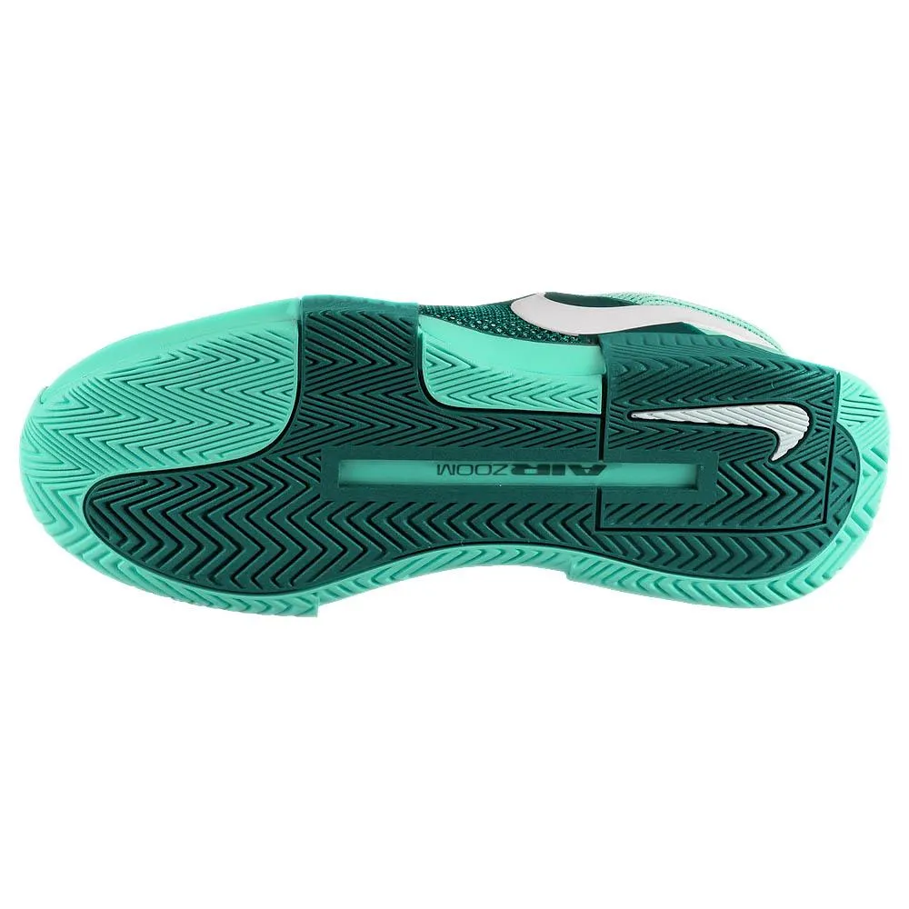 Nike Women's Air Zoom GP Challenge 1 - Osaka - Premium - Aurora Green/White Soccer Field