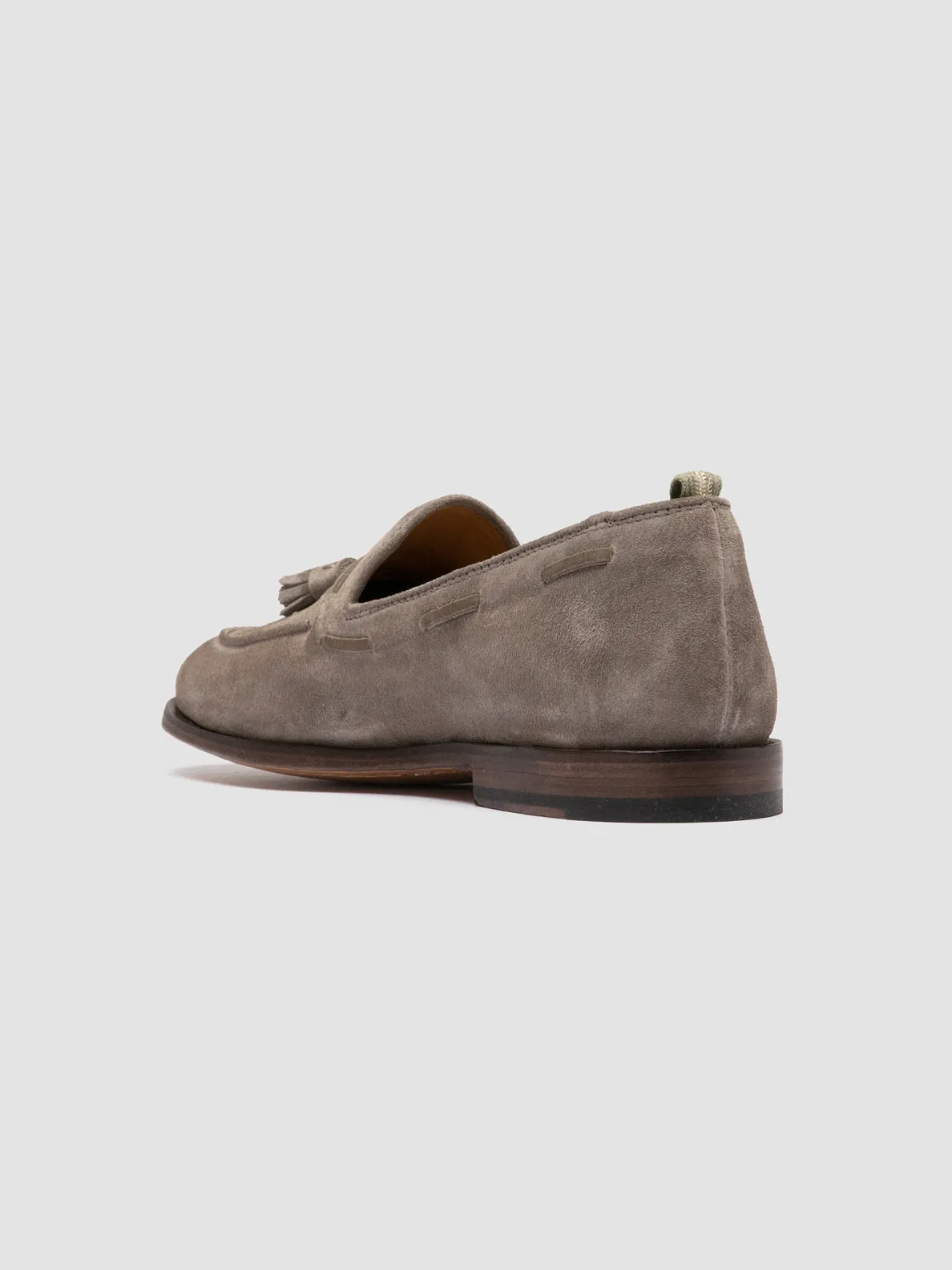 OPERA 002 - Grey Suede Tassel Loafers Smooth ride