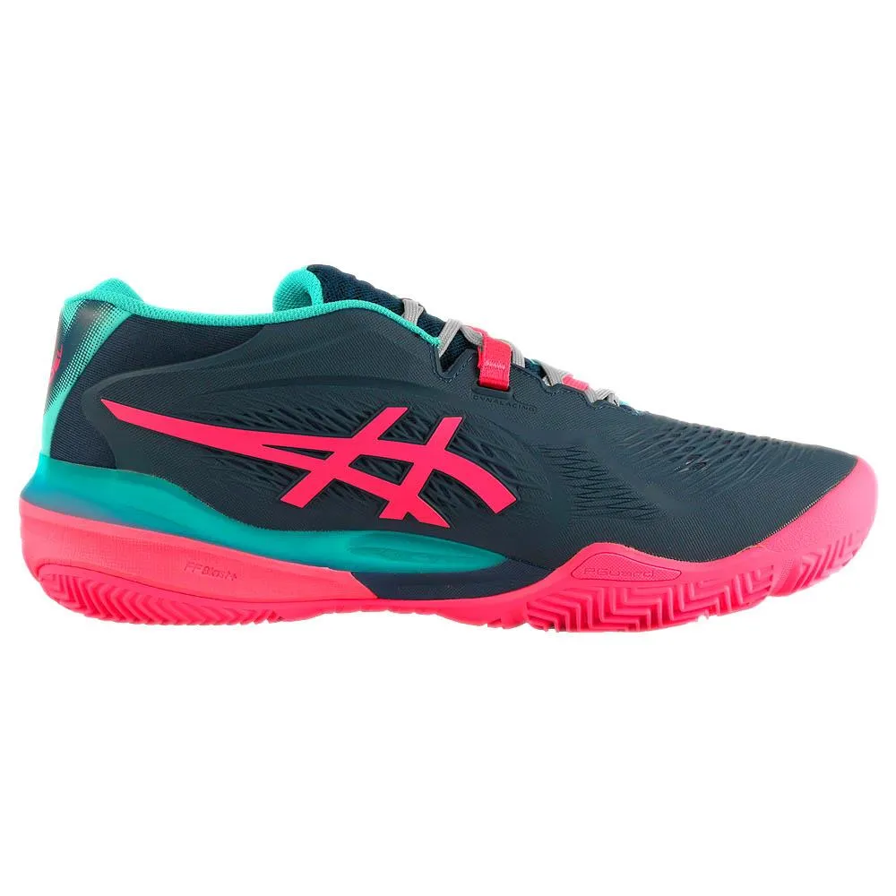 Comfortable fit Training Flex Asics Men's Gel-Resolution X - Padel - Mako Blue/Hot Pink