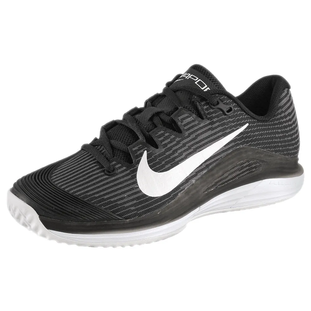 Peak Fit Smooth Insole Nike Women's Air Zoom Vapor 12 - Clay - Black/White