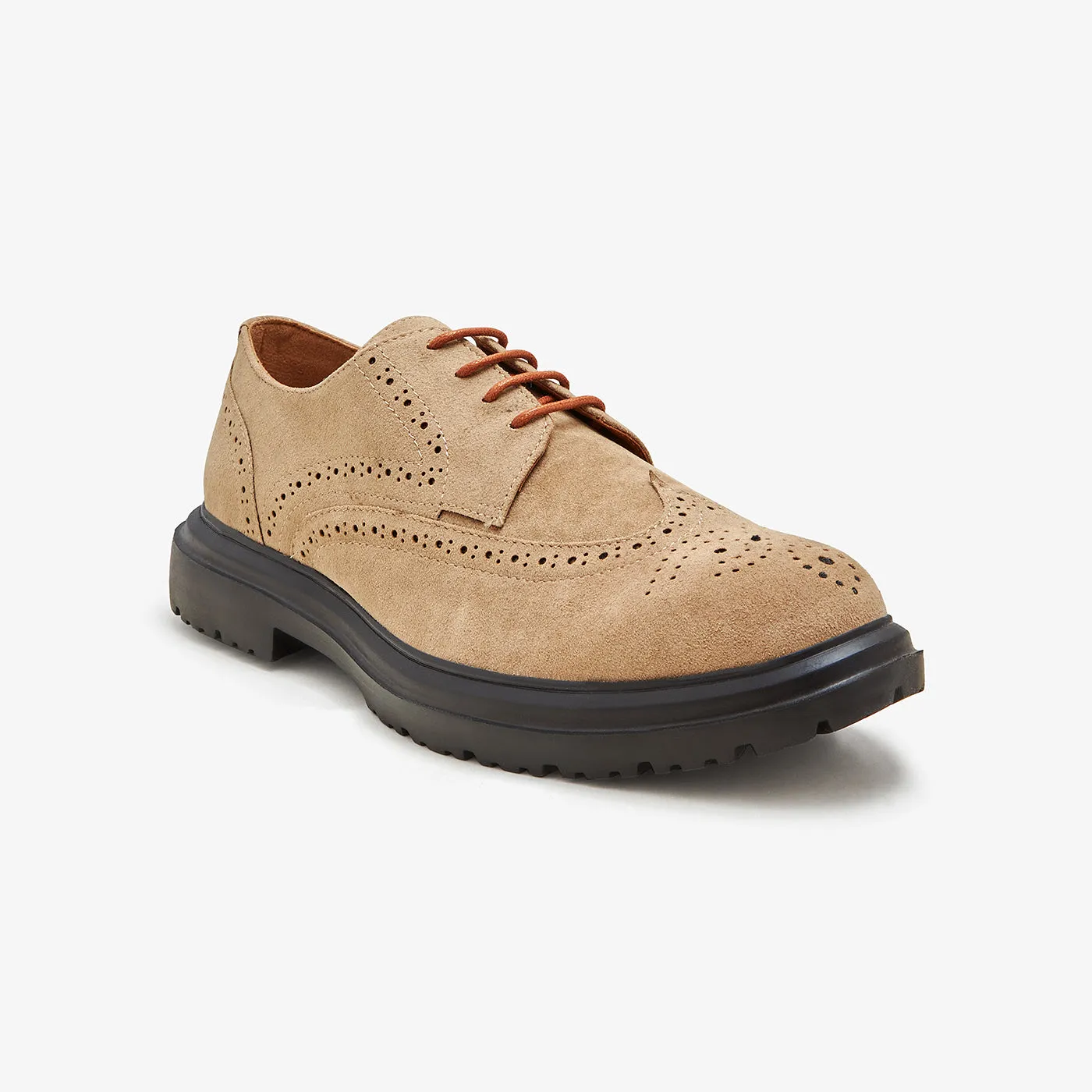 Daily Comfort Men's Brogue Lace-Ups
