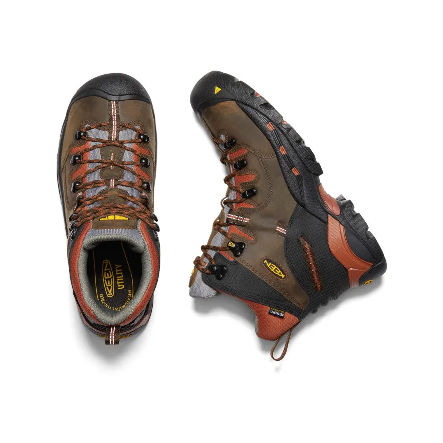Men's Pittsburgh 6" Waterproof Boot (Soft Toe)  |  Cascade Brown/Bombay Brown Mountain Pass Urban Explorer